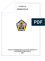 Panduan Penelitian PNBP FKIK 2015