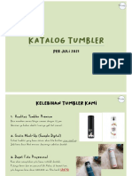 Katalog Tumbler (Per Juli 2021)