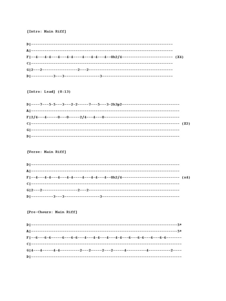 Guitar Backing Track Rock Song with Verses, Chorus, Bridge and Outro