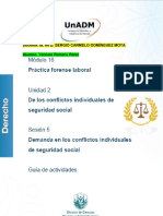 Celebración de La Audiencia de Conciliación, Demanda y Excepciones, Pruebas y Resolución