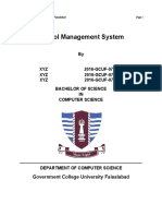 GCUF School Management System Documentation