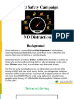 Road Safety Campaign - NO Distraction - English