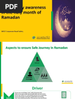 Road Safety Ramadan Campaign - Eng