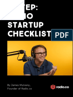 5 Step Radio Startup Checklist