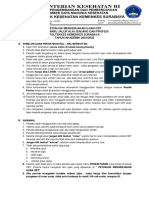 Petunjuk Mengerjakan Ujian CBT Sipenmaru Jalur Alih Jenjang Dan Profesi Poltekkes Kemenkes Surabaya TAHUN AKADEMIK 2021/2022