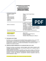 INFORME PSICOLÓGICO DE PERSONALIDAD - MCMI-II - Carvajal, M.
