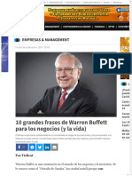 10 Grandes Frases de Warren Buffett para Los Negocios (Y La Vida) - Revista Estrategia & Negocios