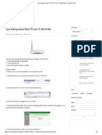 Cara Setting Access Point TP-Link TL-WA701ND - Rosyid Ridho