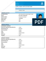 TCS Employment Application Form