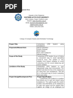 Southern Leyte State University: Project Title: Proponents/Researchers