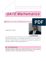 GATE Mathematics Questions All Branch by S K Mondal