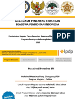 Mekanisme Pencairan Keuangan Beasiswa Pendidikan Indonesia