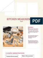 Kitchen Measurement Guide