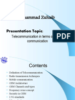 Muhammad Zuhaib: Presentation Topic