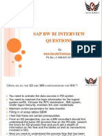 Sap BW Bi Interview Questions