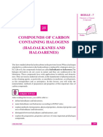 Compounds of Carbon Containing Halogens (Haloalkanes and Haloarenes)