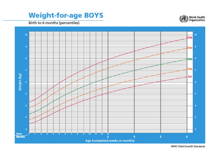 Baby Boy Weight Percentile Chart | PDF