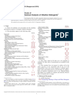 Sampling and Chemical Analysis of Alkaline Detergents: Standard Test Methods of
