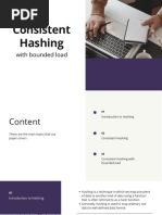 Consistent Hashing With Bounded Load