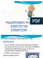 TRASTORNO POR DEFICIT DE ATENCION