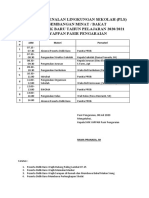 Agenda Pengenalan Lingkungan Sekolah 2020