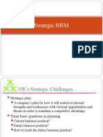 Strategic HRM Challenges