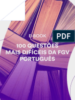 eBook 100 Mais Dificeis Portugues Fgv