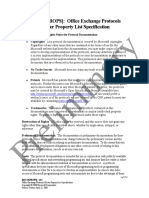 Preliminary: (MS-OXPROPS) : Office Exchange Protocols Master Property List Specification