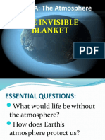 The Invisible Blanket: BIG IDEA: The Atmosphere