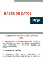 Bases de Datos - SQL