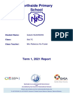Northside Primary School: Term 1, 2021 Report