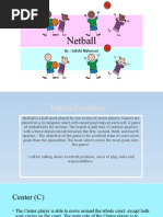 Netball Umpiring Hand Signals Guide | PDF