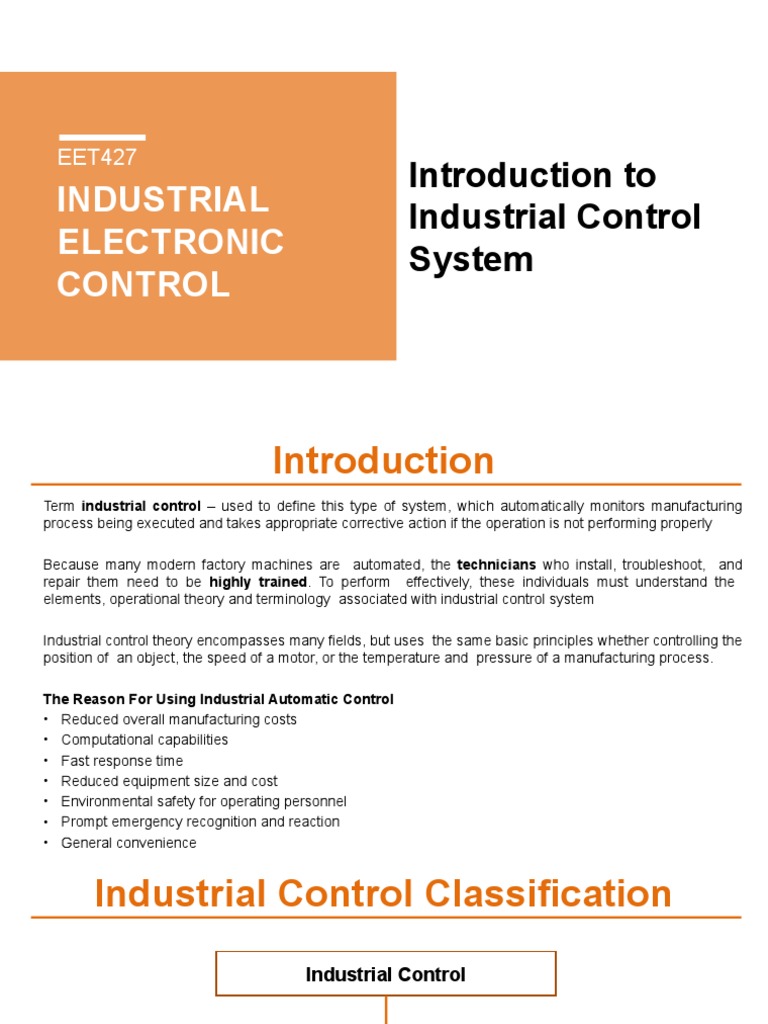 Chapter 2 Industrial Electronic Control PDF Operational Amplifier