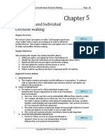 Chapter 6 Perception and Individual Decision Making 65