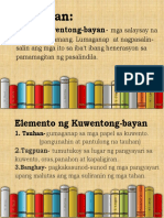 Elemento NG Kuwentong Bayan