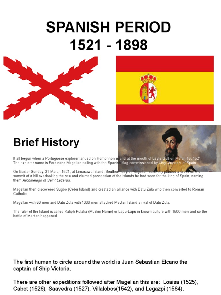 Spanish Period 1521 1898 PDF Spanish Empire Philippines