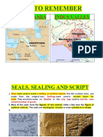 Seals and Script