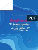 Livreto Menstruacao Sem Vergonha Sem Tabu Sempre Livre Plan International