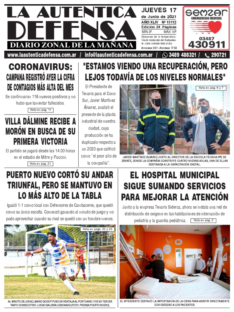 Primera C: Puerto Nuevo visita a Midland en busca de la recuperación -  Noticias de Campana, La Auténtica Defensa
