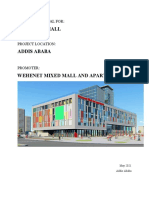 Mixed Use Mall Project Proposal for Addis Ababa