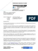 Superintendencia Financiera de Colombia: Radicación:2020272201-006-000
