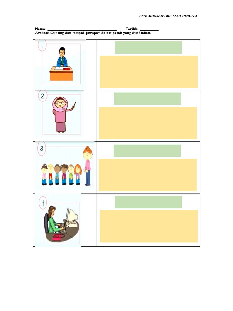 Peranan Warga Sekolah | PDF
