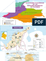 Actividades Economicas de Las Regiones de Colombia