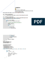 Rotation: Program For Array Rotation