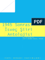 Lütfi Özkök & Yüksel Peker - 1945 Sonrası İsveç Şiiri Antolojisi