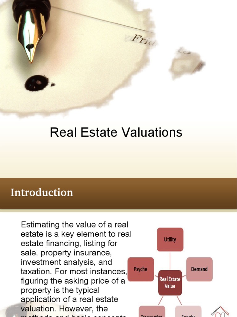 Appraisal Method PDF Real Estate Appraisal Value (Economics)