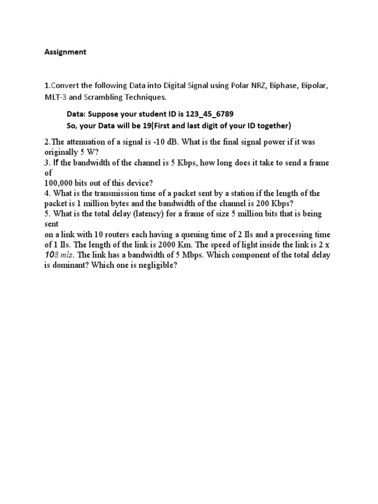 Assignment On Ch-3 and 4 | PDF | Technology & Engineering | Computers