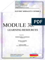 LDM2 Module 3B Learning Resources 
