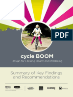 Cycle BOOM: Summary of Key Findings and Recommendations