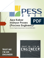 Apa Kabar Insinyur Proses (Process Engineer) ?: Process Engineering Summer School (PESS) 2021